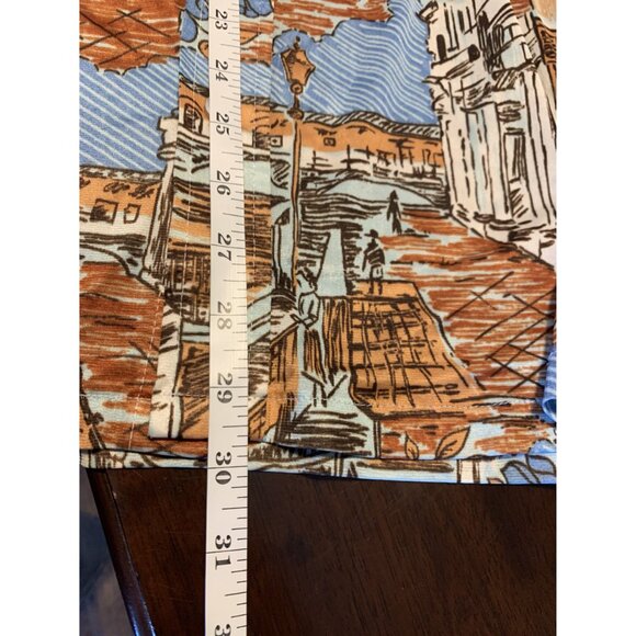 Vintage Montgomery Wards 70'S Old Town Pointed Collar Shirt Size L - Picture 7 of 9